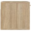 vidaXL Mobile Parete Rovere Sonoma 80x35x36,5cm Legno Multistrato