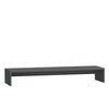 vidaXL Supporto per Monitor Grigio 100x27x15 cm Legno Massello di Pino
