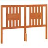 vidaXL Testiera Marrone Cera 140 cm in Legno Massello di Pino