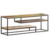 vidaXL Mobile Porta TV 130x30x45 cm in Legno Massello di Recupero