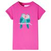 vidaXL Maglietta da Bambina Rosa Scuro 128