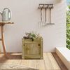 vidaXL Fioriera da Giardino 31x31x31 cm in Legno di Pino Impregnato