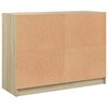 vidaXL Credenza Rovere Sonoma 102x37x75,5 cm in Legno Multistrato
