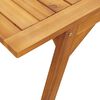 vidaXL Tavolo da Pranzo da Giardino 110x56x75 cm Legno Massello Acacia