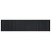 vidaXL Tappeto Rettangolare Nero 70x300 cm in Bamb&ugrave;