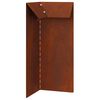 vidaXL Recinto per lumache 10 x 10 x 25 cm Acciaio Corten Ruggine