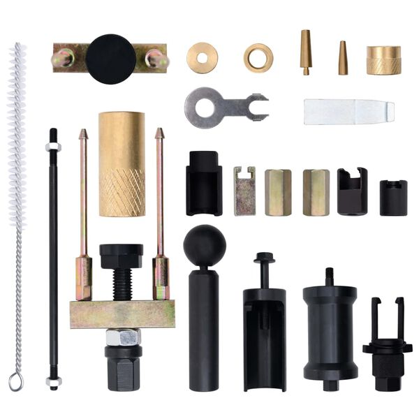 vidaXL Set Estrattore Iniettore Diesel 23 pz