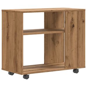 vidaXL Tavolino da Salotto Rovere Artigianale 70x35x55cm in Truciolato