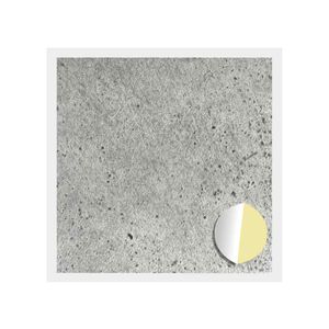 vidaXL Copertura Vite Adesiva 12 pcs Grigio cemento &Oslash; 20 x 0,5 mm