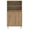 vidaXL Credenza Marrone 60 x 36 x 110 cm Legno multistrato