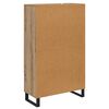 vidaXL Credenza con cassetto Rovere artigianale 69,5 x 30 x 115 cm