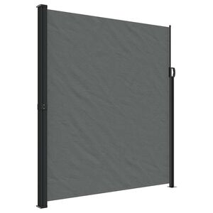 vidaXL Tenda da Sole Laterale Retrattile Antracite 220x500 cm