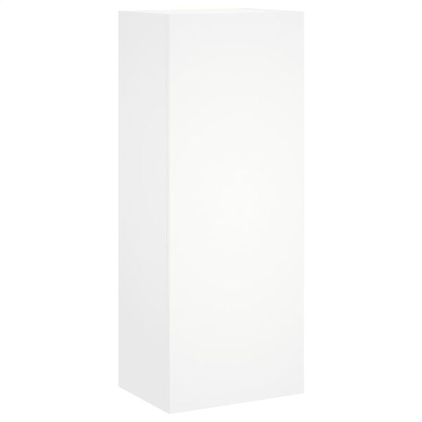 vidaXL Mobile TV a Parete Bianco 40,5x30x102 cm in Legno Multistrato
