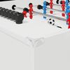 vidaXL Tavolo da Foosball Bianco 125 x 60,5 x 80 cm Legno multistrato