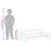 vidaXL Divano per Bambini Nero 90x53x30 cm in Similpelle