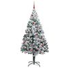 vidaXL Albero di Natale artificiale con 300 LED Verde 210 cm