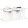 vidaXL Tavolino da salotto Bianco 80 x 39,5 x 33,5 cm