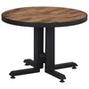vidaXL Tavolino da Salotto Rotondo &Oslash;55x40cm Massello Teak di Recupero