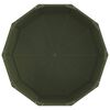 vidaXL Fioriera Verde oliva 90 x 90 x 50 cm Acciaio