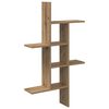 vidaXL Scaffale da parete Rovere Artigianale 61 x 15 x 102 cm
