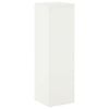 vidaXL Supporto per piante Bianco 30 x 30 x 100 cm Acciaio