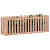 vidaXL Fioriera Rialzata Giardino Recinzione 200x50x70cm Legno Douglas
