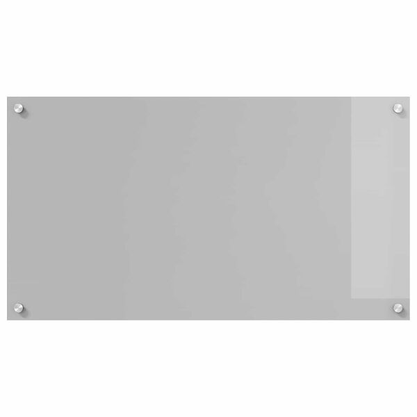 vidaXL Rivestimento da Cucina Grigio chiaro 90 x 50 cm vetro temperato