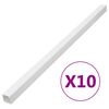 vidaXL Canalina per Cavi 100x60 mm 10 m in PVC