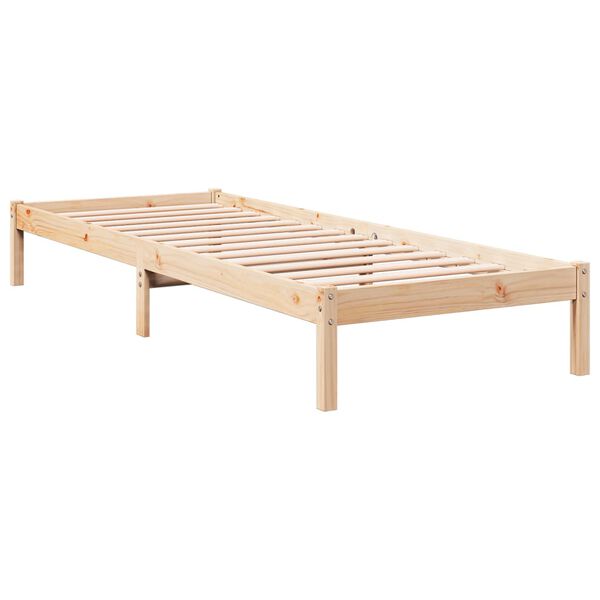vidaXL Letto Extra Lungo senza Materasso 100x220 cm in Legno di Pino