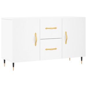 vidaXL Credenza Bianca 100x36x60 cm in Legno Multistrato
