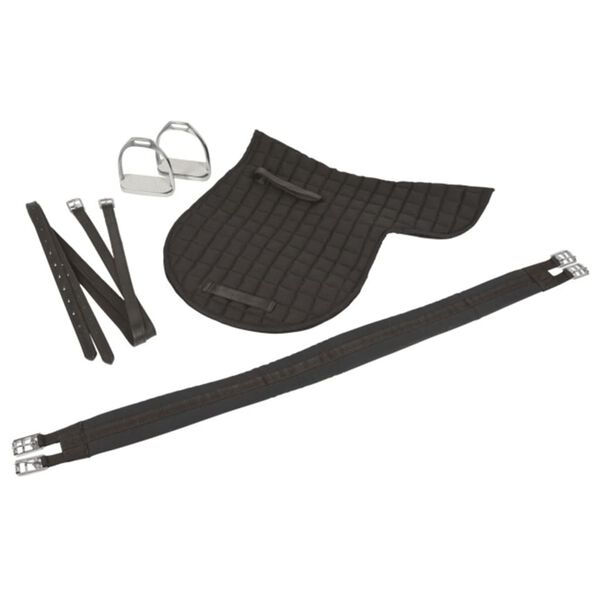 Kerbl Sella in Pelle Nera Haflinger 32285