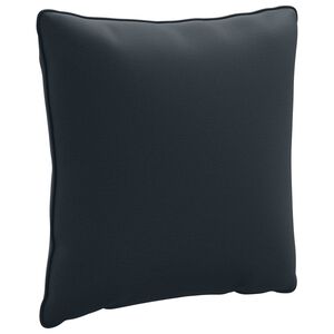 vidaXL Cuscino per schienale PUTTEN 100% Poliestere Blu Scuro