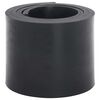 vidaXL Bordo in Gomma per Spazzaneve Nero 150x15x1 cm