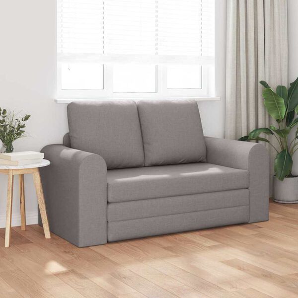 vidaXL Divano letto 60cm Talpa Tessuto