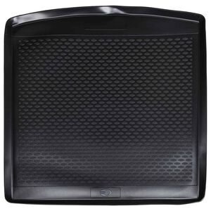 vidaXL Tappetino per Bagagliaio Nero Gomma