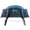 vidaXL Tenda Familiare con tetto Blu e Grigio 745 x 700 x 217 cm