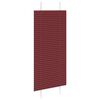 vidaXL Tenda Plissettata Rosso Bordeaux 65x100 cm Larghezza Tessuto