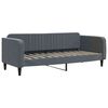 vidaXL Letto da Giorno Grigio Scuro 90x190 cm in Velluto