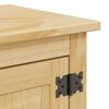 vidaXL Mobile Bagno a Parete Corona 70x33x71,5cm Legno Massello Pino