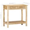 vidaXL Tavolo Consolle 80x35x74 cm in Legno Massello di Mango