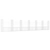 vidaXL Gabbione a U con 7 Pali in Ferro 740x20x150 cm