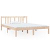vidaXL Giroletto in Legno Massello 140x190 cm