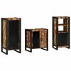 vidaXL Set di mobili per il bagno 3 pcs Legno Recuperato Massello