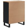 vidaXL Credenza con 4 Ante 60x33x75 cm in Legno Massello di Mango