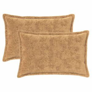 vidaXL Federa 2 pz HOUTEN Tortora 30 x 50 cm