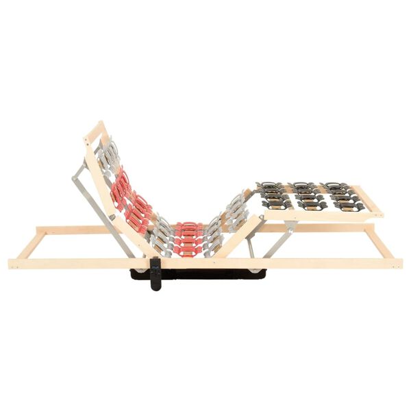 vidaXL Giroletto a Motore Elettrico Testa e Piedi Regolabili 90x200cm