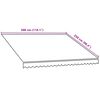 vidaXL Tenda da Sole in Tela Arancione e Marrone 3x2,5 m