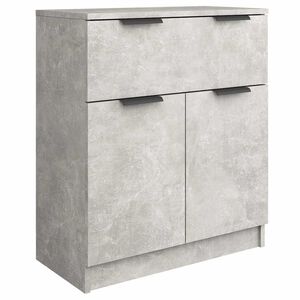 vidaXL Credenza Grigio Cemento 60x30x70 cm in Legno Multistrato
