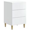 vidaXL Armadio da Notte Bianco 43 x 41 x 66,5 cm Legno ingegnerizzato