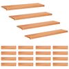vidaXL Tappeti per scale 20 pz 110 x 25 x 2 cm Vernice
